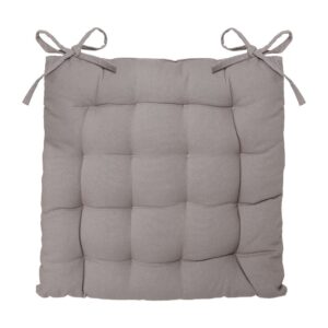 COJÍN PARA SILLA ESTILO GALLETA COLOR VISON 38 x 38 cm