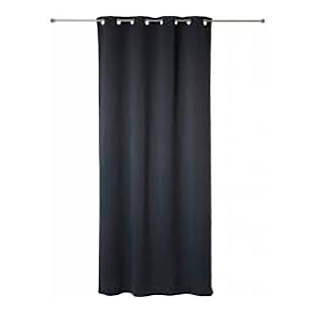 CORTINA OCULTACIÓN GRIS 135 x 240 cm, 2 uds