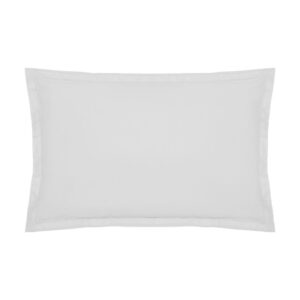 FUNDA DE ALMOHADA ALGODÓN BLANCO 70 x 50 cm
