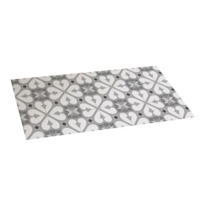 ALFOMBRA VINÍLICA BCN GRISES 50 x 110 cm