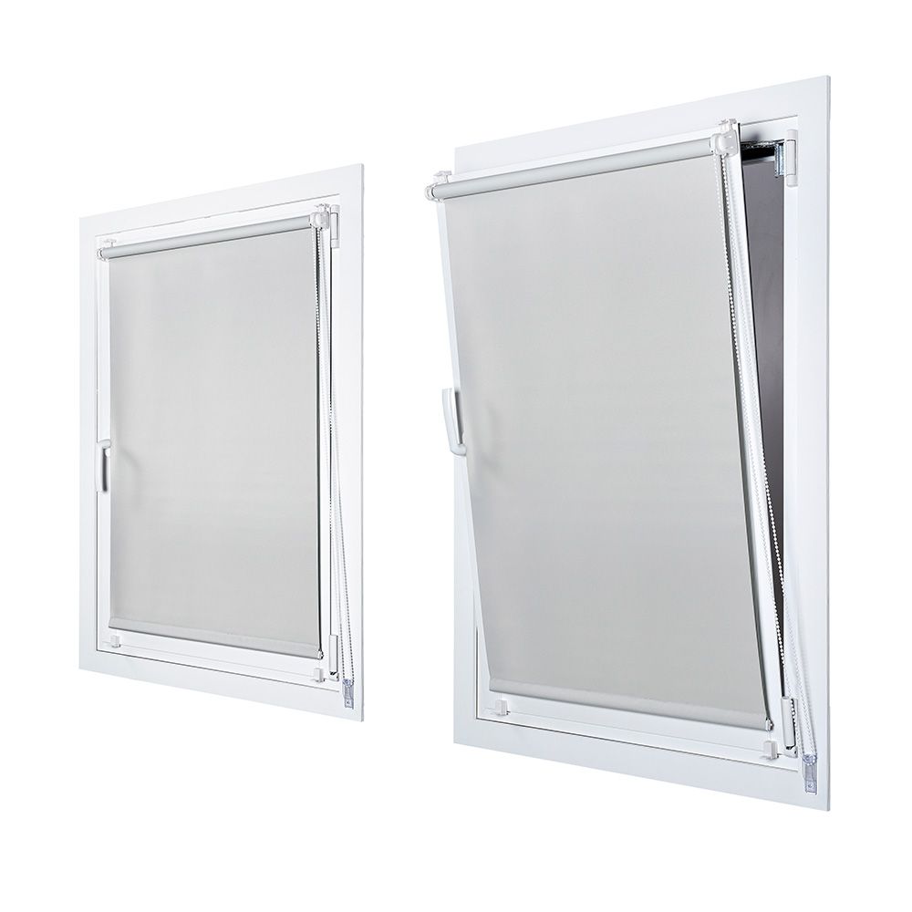 ESTOR ENROLLABLE CLIP & FIX OPACO MARFIL 120 x 180 cm - Imagen 3