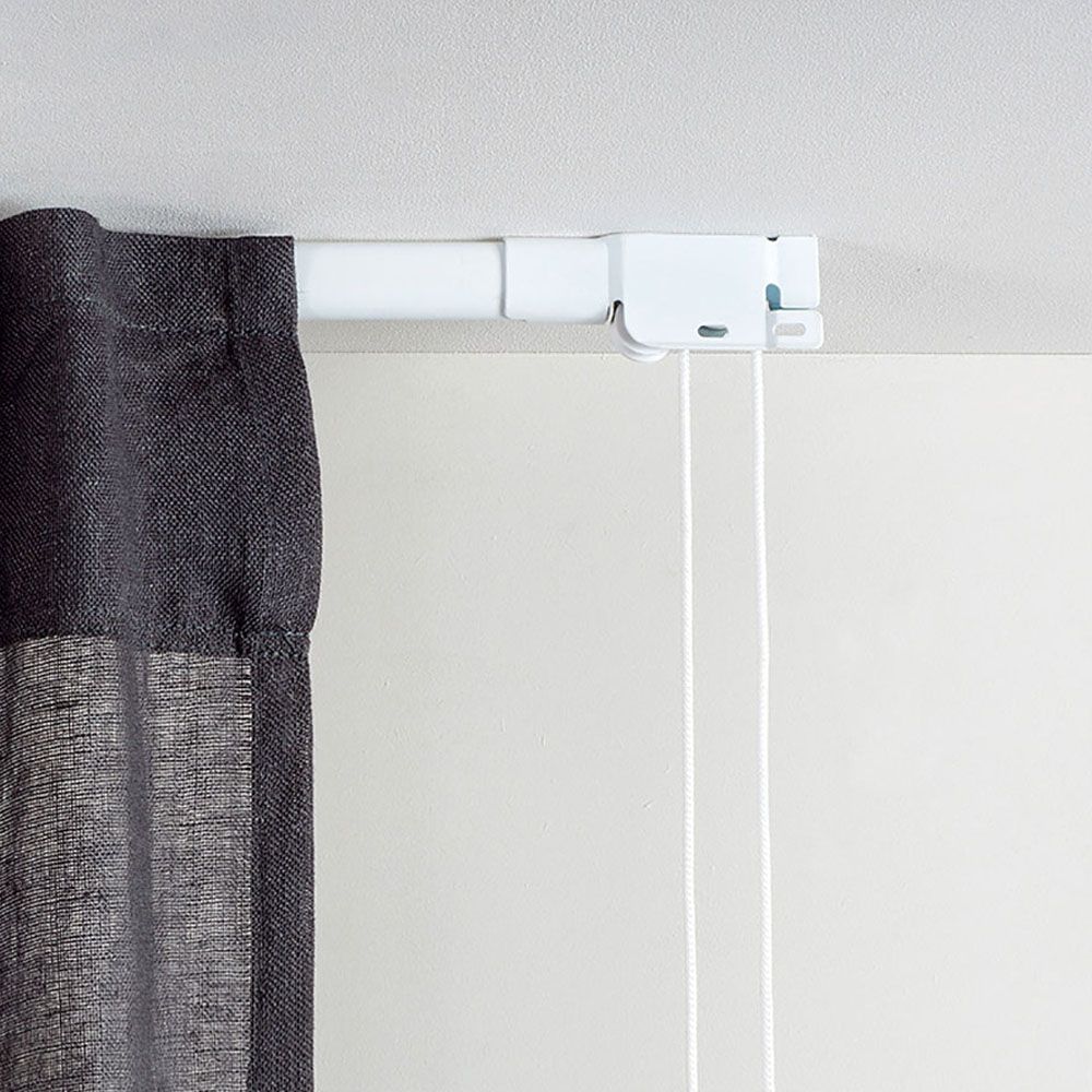 RIEL REFORZADO BLANCO EXTENSIBLE DE 160 - 300 cm - Imagen 3