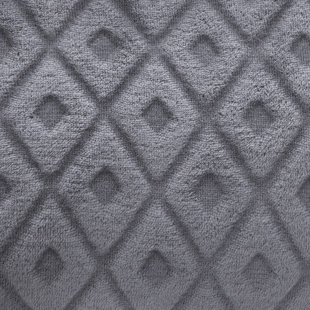PLAID/MANTA MODELO WINTER RHOMBUS COLOR GRIS 230 x 180 cm - Imagen 3