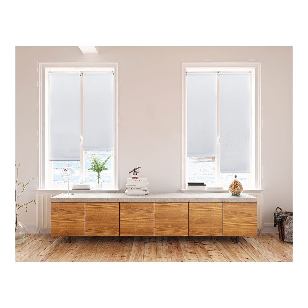 ESTOR ENROLLABLE CLIP & FIX BLANCO NIEVE 75 x 180 cm - Imagen 3