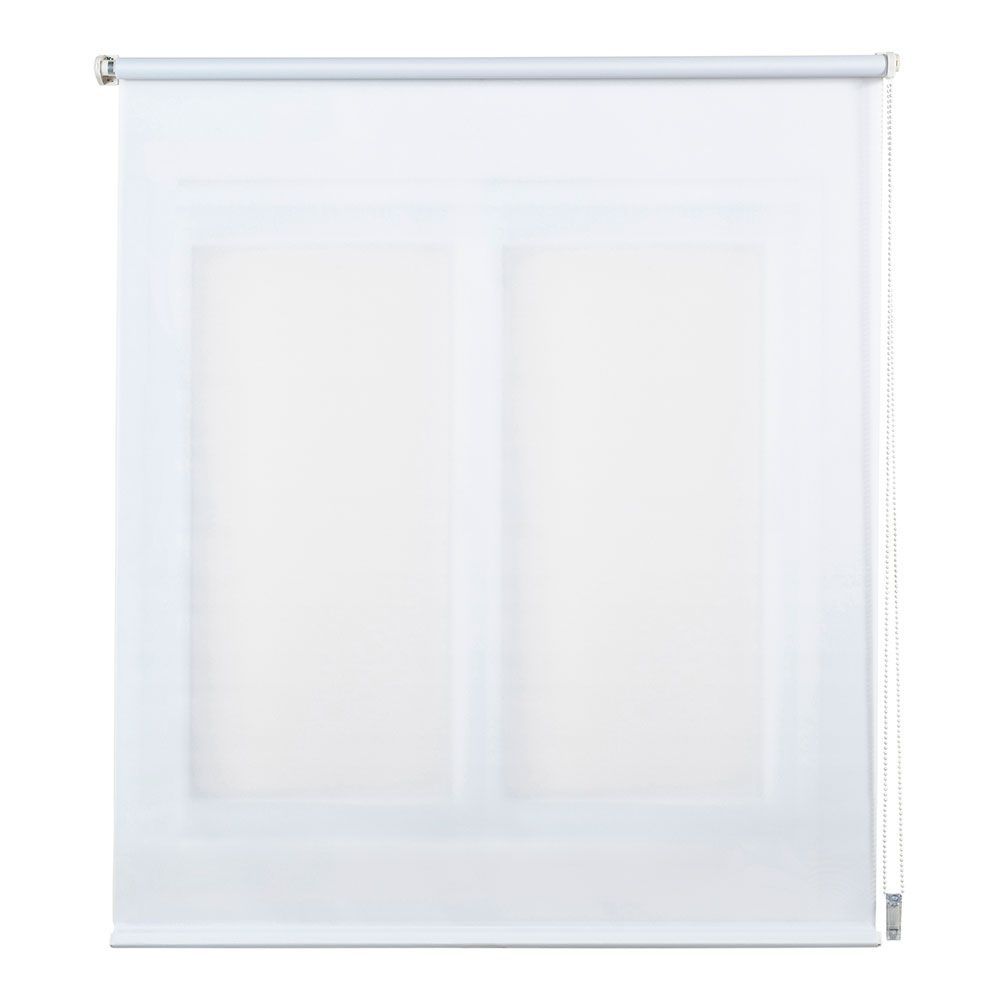 ESTOR ENROLLABLE CLIP & FIX BLANCO NIEVE 150 x 180 cm - Imagen 4