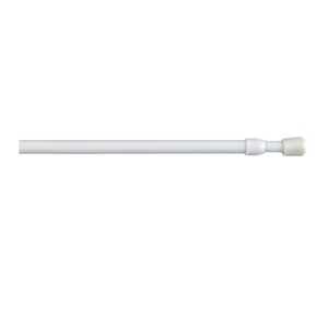 PORTAVISILLO EXTENSIBLE A PRESIÓN ROSCA BLANCO, Ø0,8 x 40 - 65 cm, 2 uds