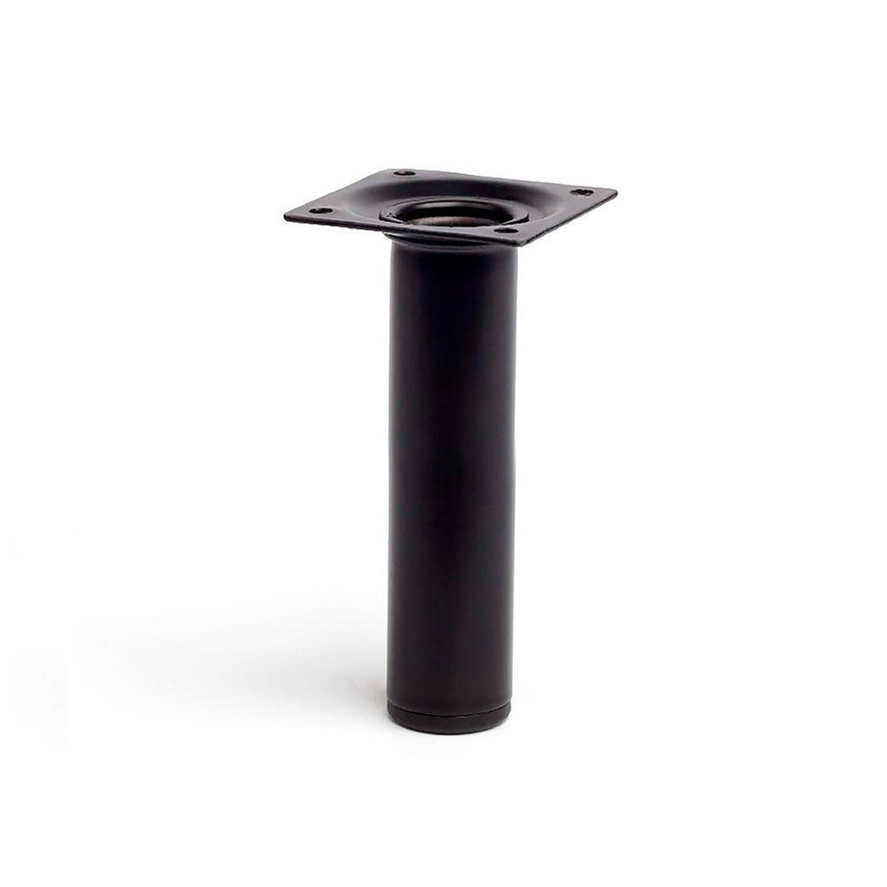 PATA CILÍNDRICA MOD. 401G DE ACERO CON ACABADO NEGRO Ø30 x 150 mm