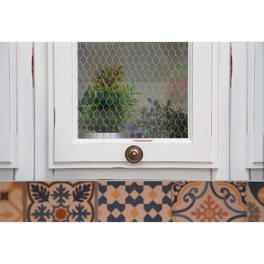 POMO PARA MUEBLE, MODELO 3110, DE ZAMAK CON ACABADO CUERO VIEJO, Ø35 mm, BLISTER 4 uds - Imagen 5