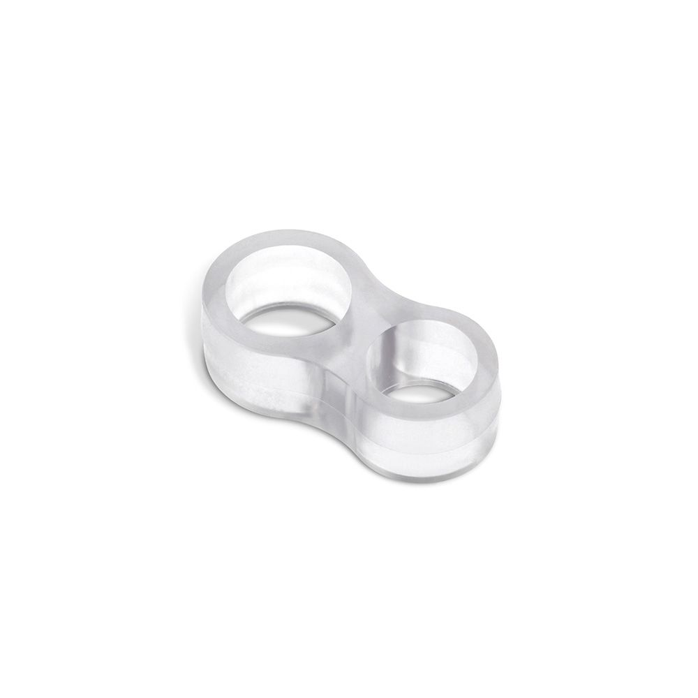TOPE PARA MANILLA DE PUERTA, DE PLÁSTICO FLEXIBLE CON ACABADO TRANSPARENTE, 2 uds, BLISTER