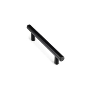 TIRADOR DE MUEBLE TIPO ASA, MODELO 891H, DE ACERO INOXIDABLE CON ACABADO NEGRO MATE, 96 mm, BLÍSTER 4 uds