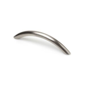 TIRADOR DE MUEBLE TIPO ASA, MODELO 153, DE ZAMAK CON ACABADO NÍQUEL SATINADO, 96 mm, BLISTER 4 uds