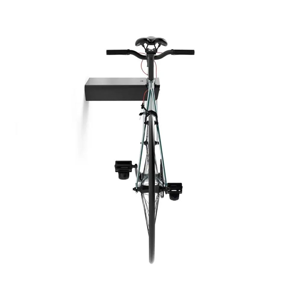 SOPORTE FIJO BICICLETA 8070 DE ACERO NEGRO MATE - Imagen 5
