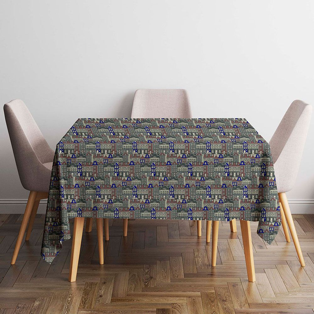 MANTEL ANTIMANCHAS TOWN 140 x 140 cm - Imagen 2