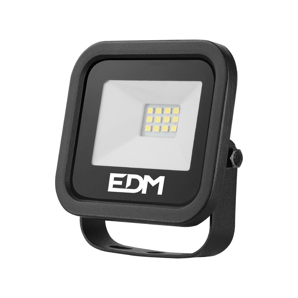 FOCO PROYECTOR LED 10 W 800 lm 6400 K LUZ FRÍA, BLACK SERIES, 9,2 x 8,1 x 2,7 cm - Imagen 2