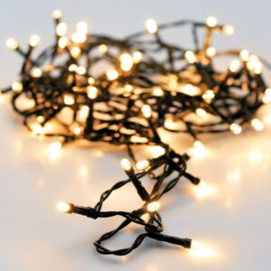 GUIRNALDA CON FUNCIÓN FIJA, USO EXTERIOR, BLANCO CÁLIDO, 320 LEDS, 24 m