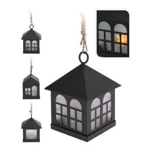 FAROLITO DE LED 6 x 8 cm NEGRO