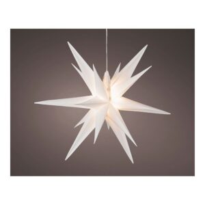 FIGURA LED ESTRELLA ROJA 6 LEDS EXTERIOR Ø40 x 40 cm