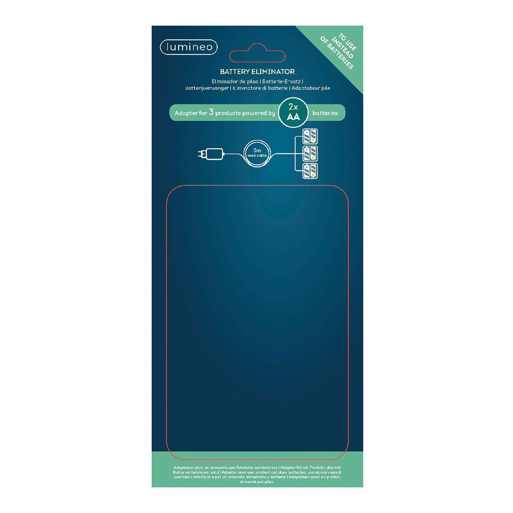 ELIMINADOR DE PILAS 4,5V PARA INTERIOR DE PRODUCTOS CON 3xAA PARA CONECTAR 3 PRODUCTOS - Imagen 2