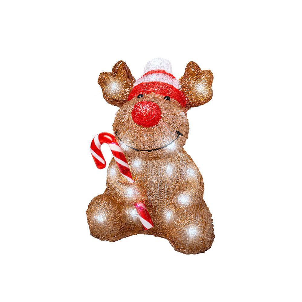 MUÑECOS NAVIDEÑOS CON LED PARA EXTERIOR A PILAS MODELOS SURTIDOS 491338 - Imagen 4