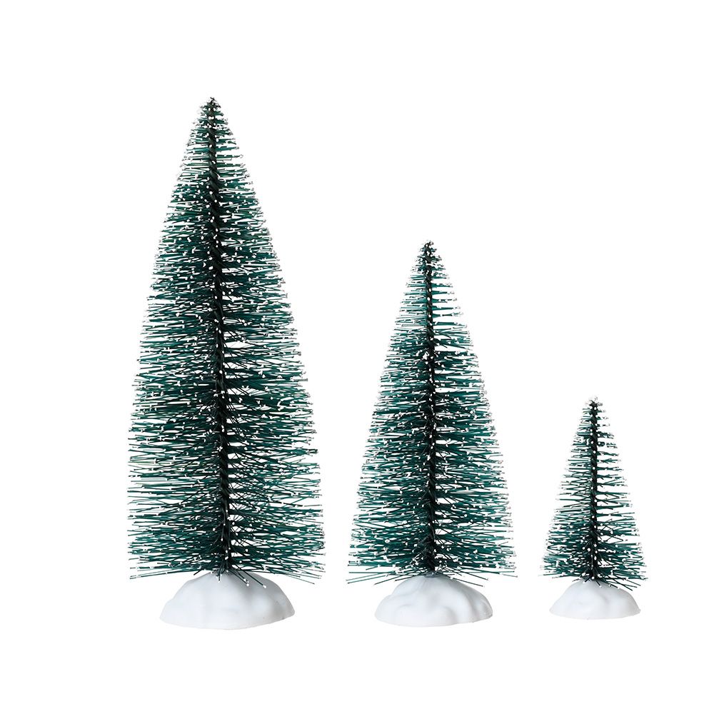 SET DE 10 PINOS EFECTO NEVADO