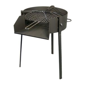 BARBACOA REDONDA CON SOPORTE PARA PAELLA Ø60 x 75 cm
