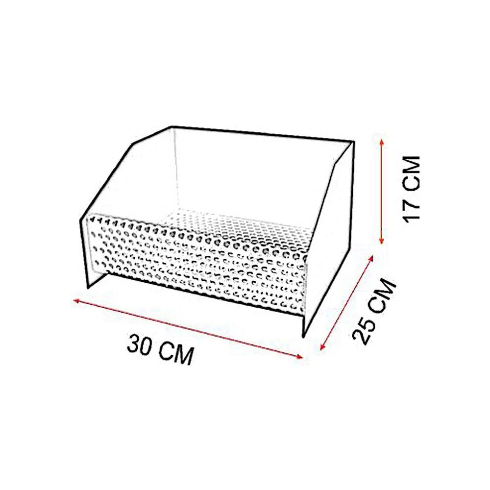 CESTA QUEMADOR DE PELLETS 30 x 25 x 17 cm - Imagen 2