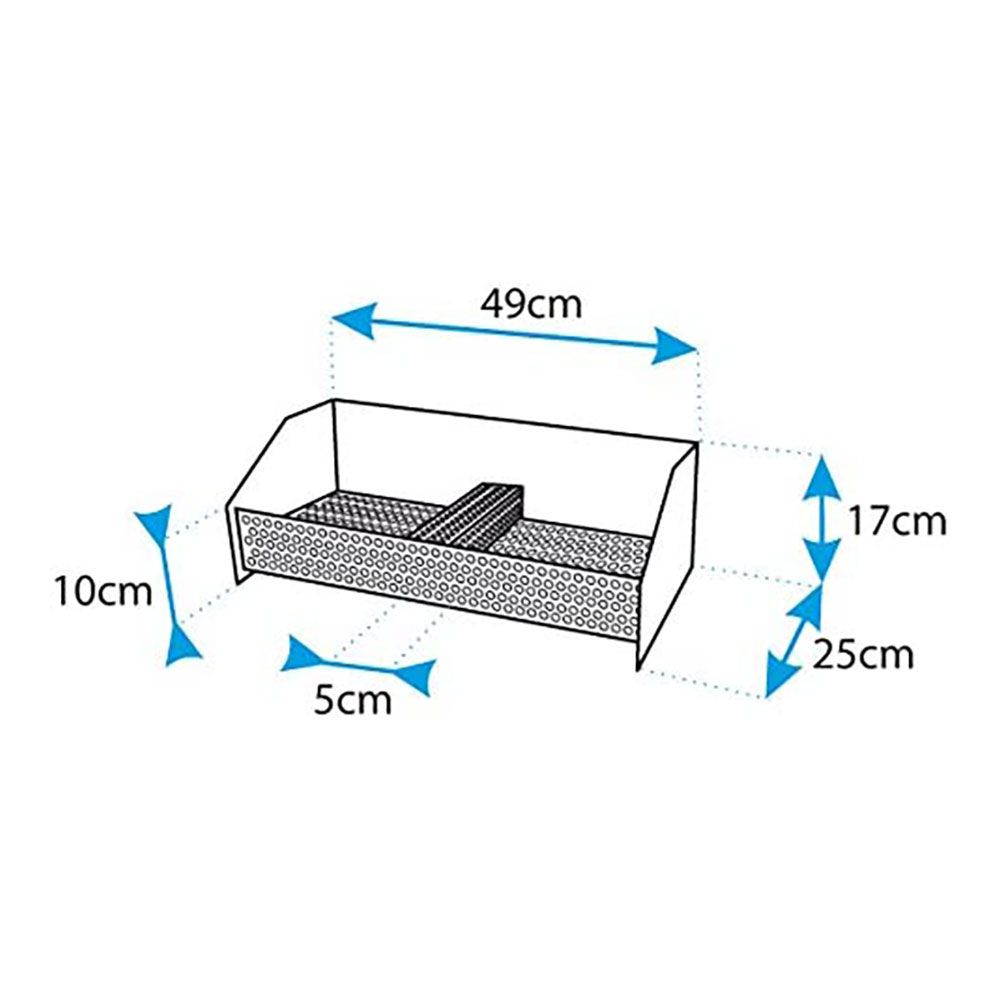 CESTA QUEMADOR DE PELLETS 49 x 25 x 17 cm - Imagen 2