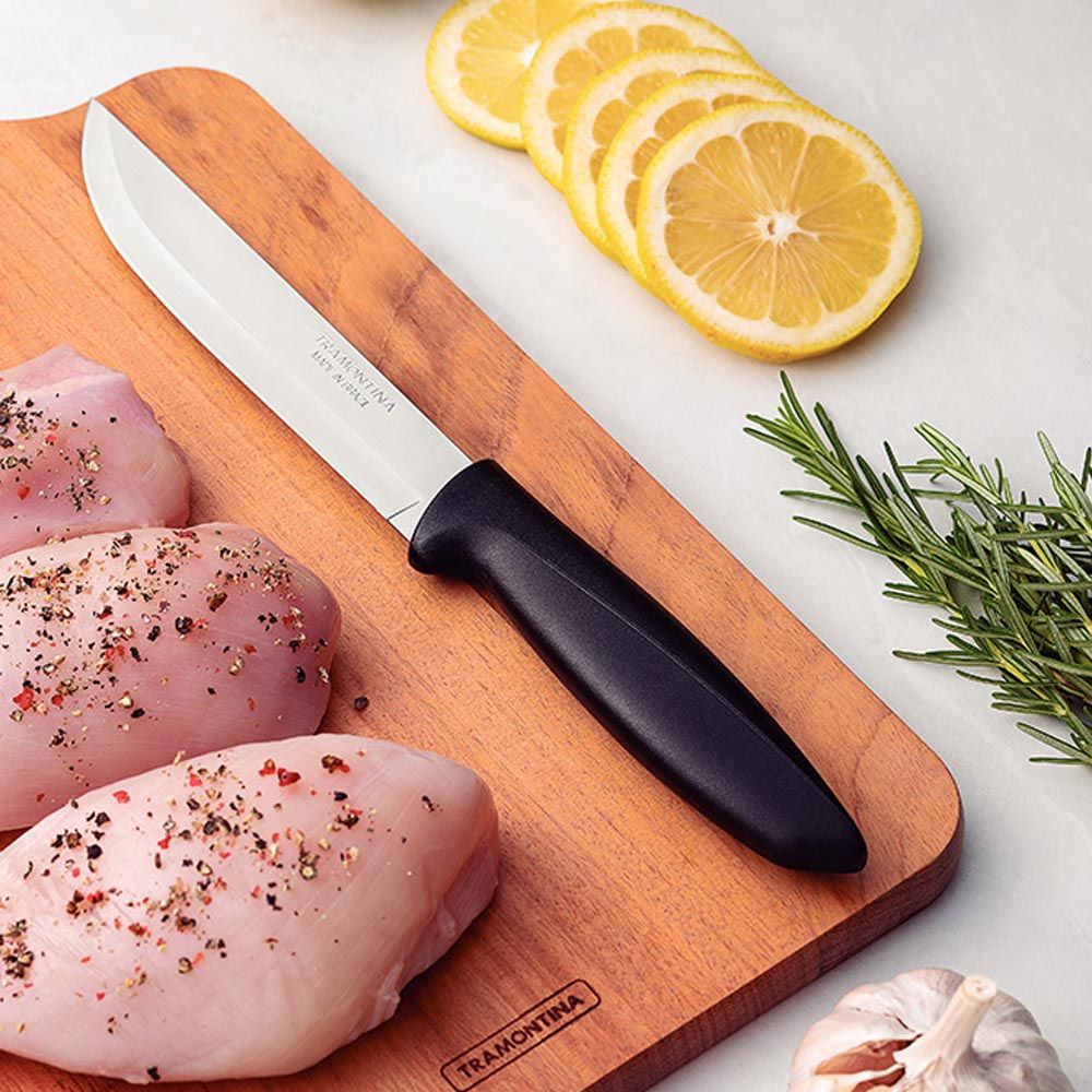 CUCHILLO COCINA PLENUS NEGRO 152,4 mm - Imagen 4