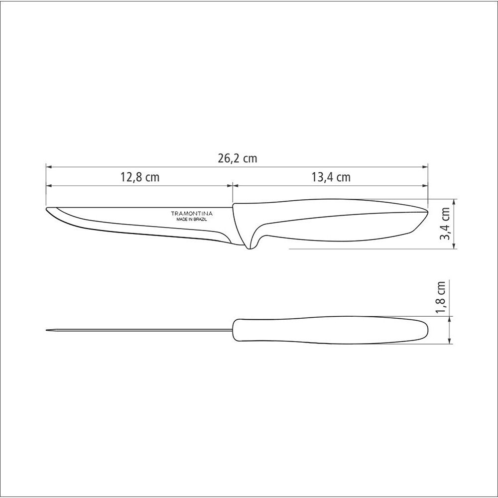 CUCHILLO PARA DESHUESAR PLENUS NEGRO 127 mm - Imagen 4
