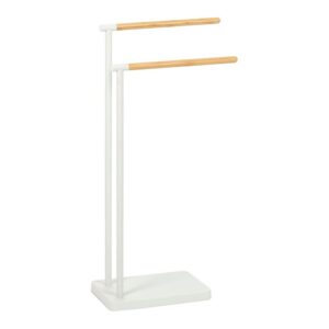 TOALLERO PIE BLANCO DE METAL 30 x 20 x 78 cm