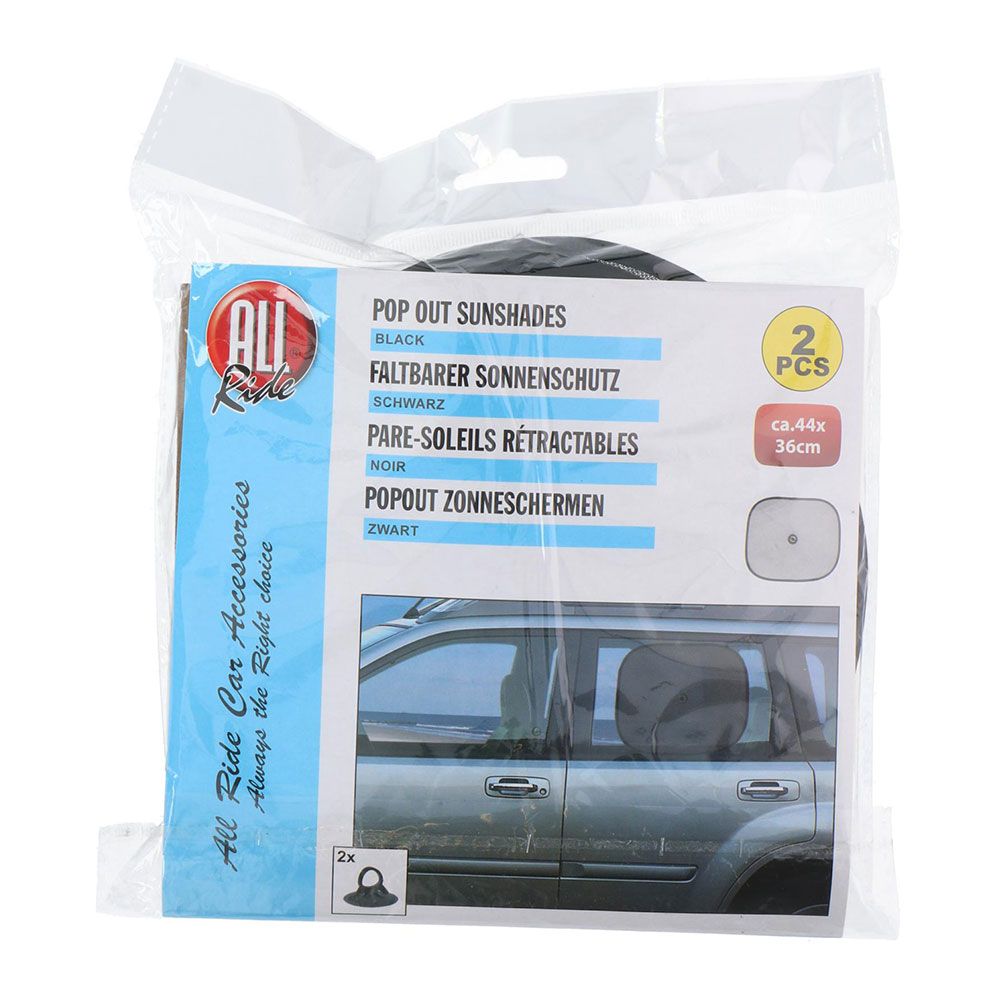 PACK 2 UNI. PARASOL NEGRO 36 x 44 cm ALL RIDE - Imagen 2