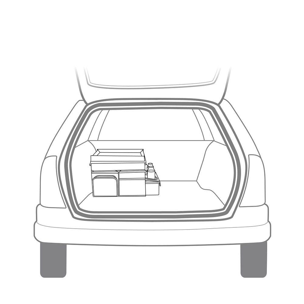 ORGANIZADOR PARA AUTOMÓVIL CON ENFRIADOR 47.5 x 25 x 30 cm - Imagen 3