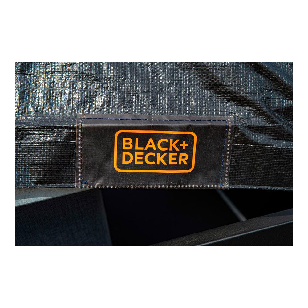 LONA NEGRA PARA REMOLQUE, MEDIDAS: 3x4m. BLACK+DECKER - Imagen 4
