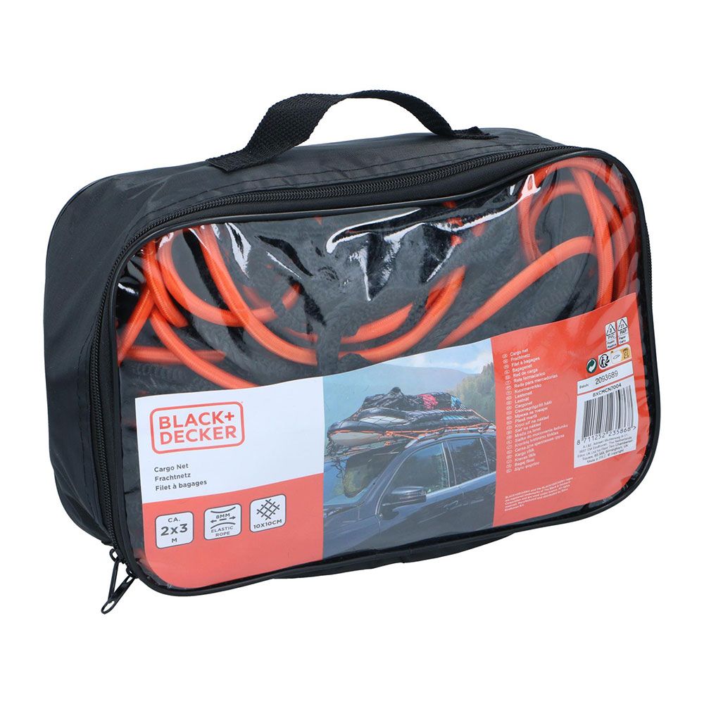 RED DE CARGA ELASTICA, 2x3m, MALLADO 10x10cm. BLACK+DECKER - Imagen 5