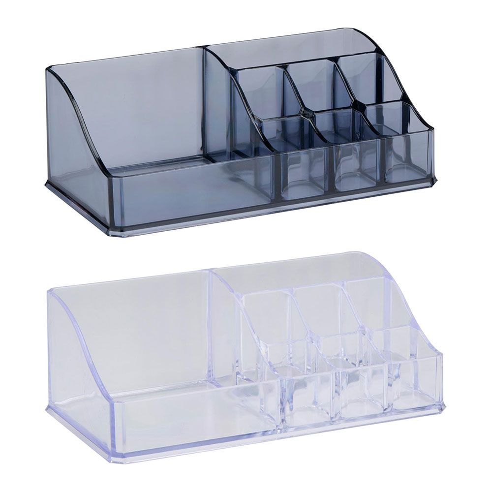ORGANIZADOR COSMÉTICOS CON 8 COMPARTIMENTOS DISTRIBUCIÓN RECTANGULAR, COLORES SURTIDOS - Imagen 4