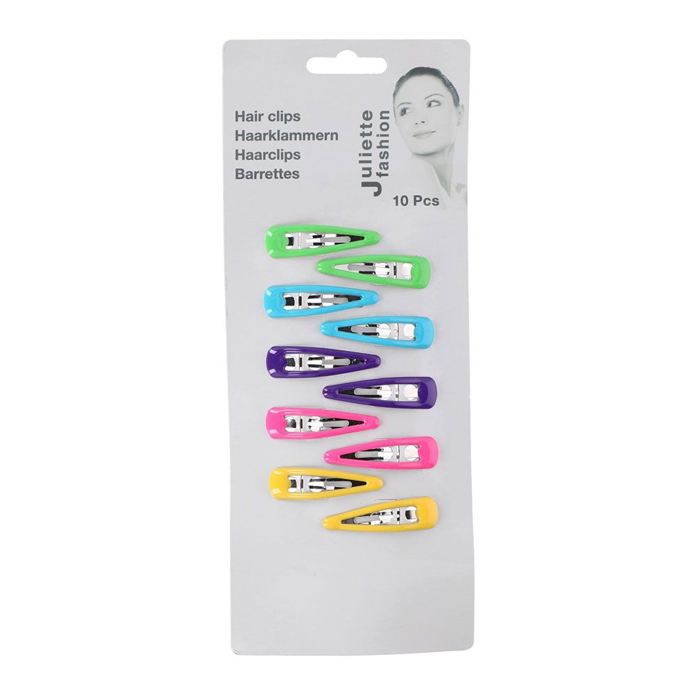 CLIPS DE COLORES PARA EL PELO 4,8 cm 10 uds - Imagen 2