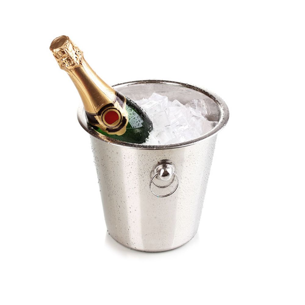 CUBITERA DE ACERO INOXIDABLE PARA BOTELLAS Ø21 x 20 cm