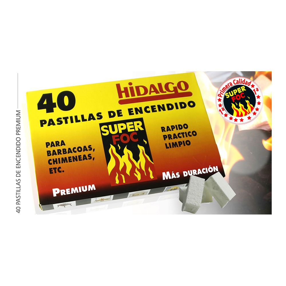 PASTILLAS DE ENCENDIDO, 40 uds - Imagen 2