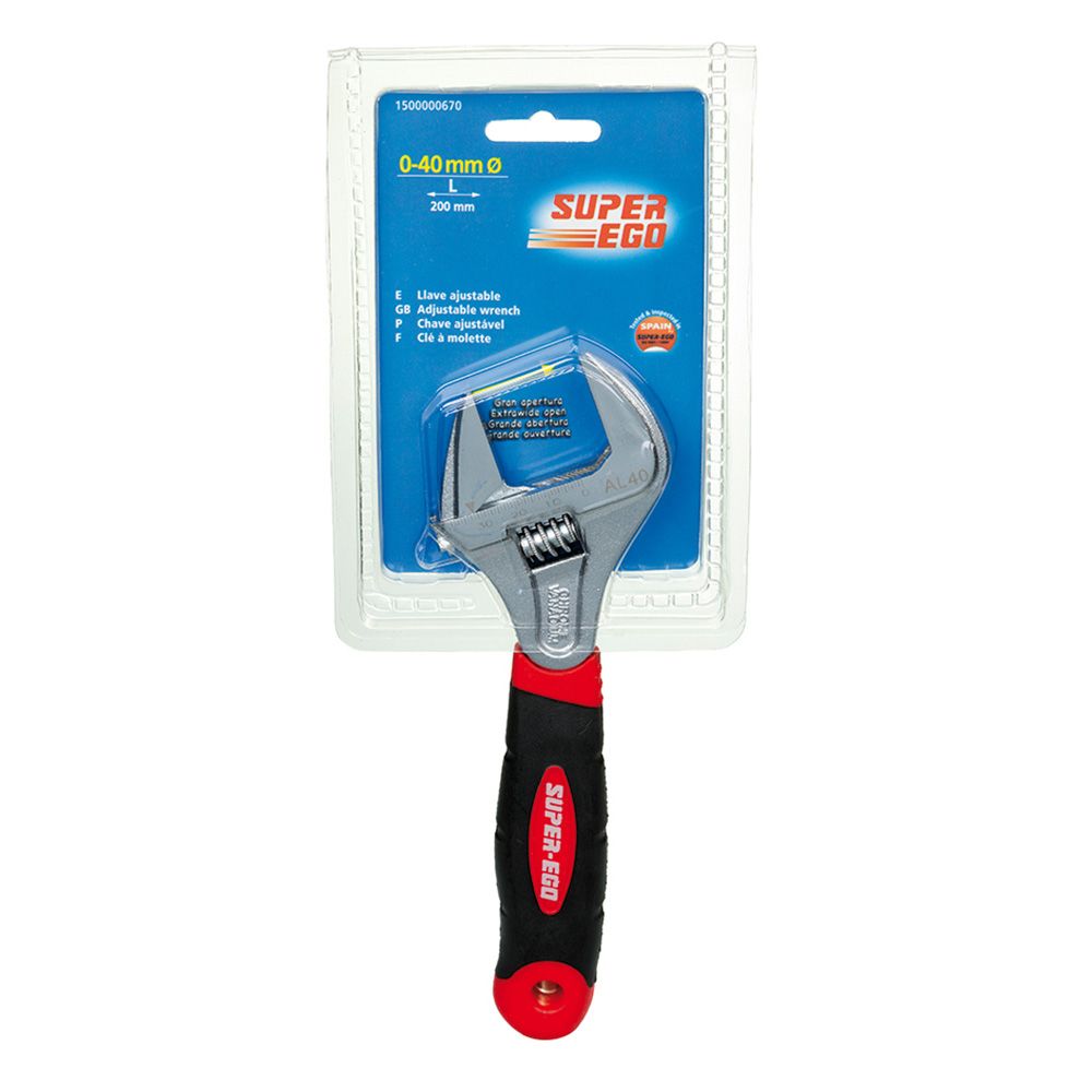 LLAVE AJUSTABLE DE GRAN APERTURA 8 pulg - Imagen 2
