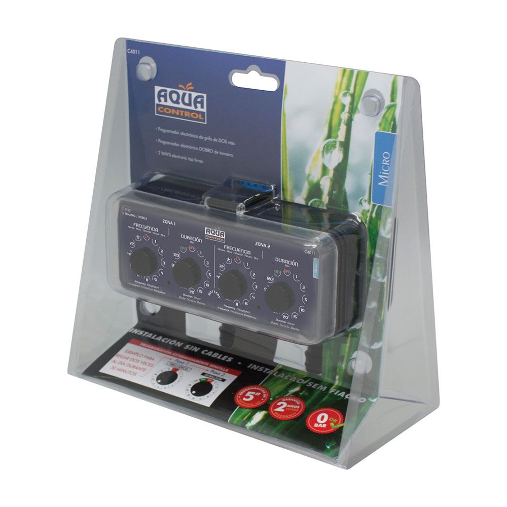 PROGRAMADOR DE GRIFO DOBLE VIA C5005, BLISTER - Imagen 4