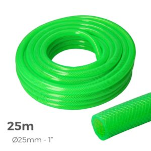 MANGUERA DE JARDÍN ESTANDAR Ø25 mm, 1 pulg, 25 m
