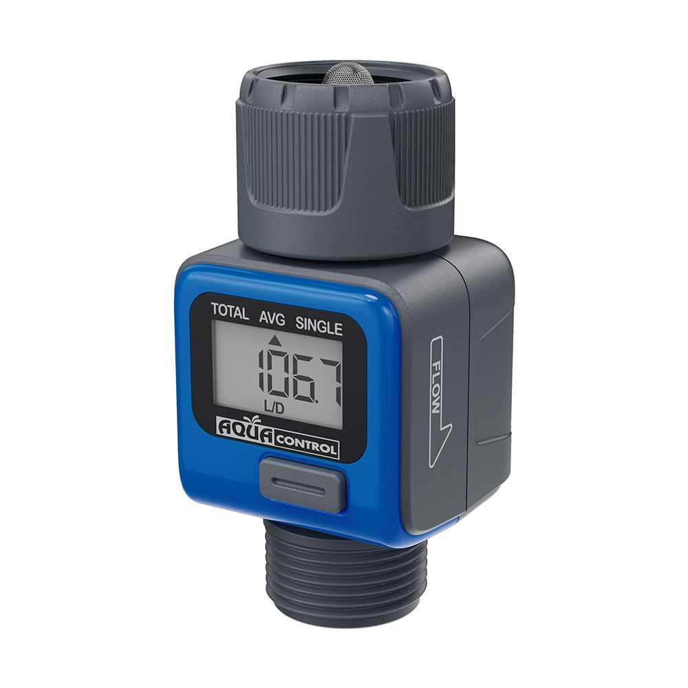 MEDIDOR DE CAUDAL DE AGUA DIGITAL CONEXIÓN RH ¾ pulg - Imagen 2