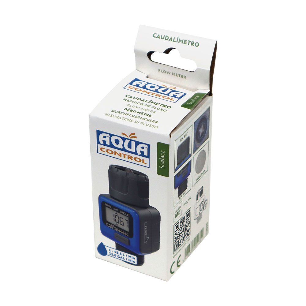 MEDIDOR DE CAUDAL DE AGUA DIGITAL CONEXIÓN RH ¾ pulg - Imagen 4