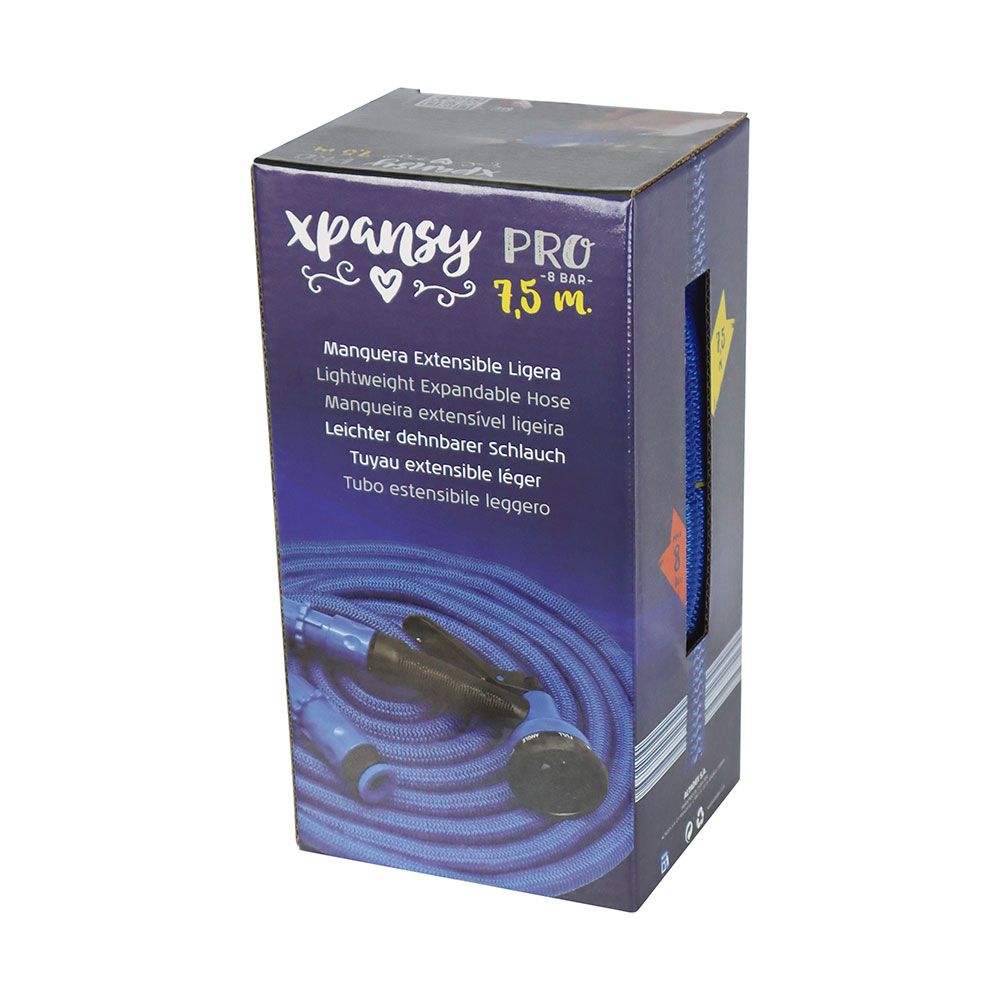 MANGUERA EXTENSIBLE XPANSY PRO AZUL, 7,5 m - Imagen 7