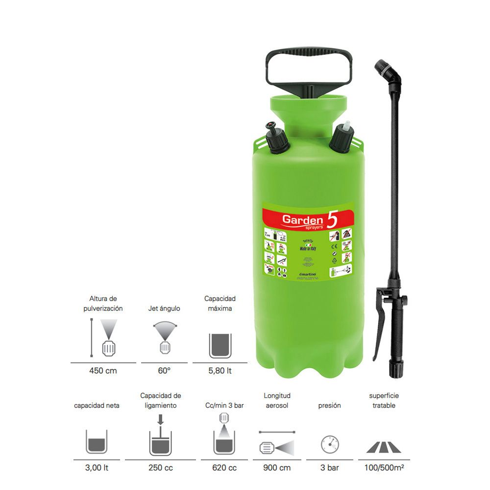 PULVERIZADOR / VAPORIZADOR 5 L - Imagen 2