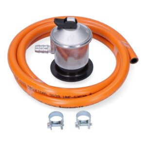 KIT REGULADOR DE GÁS GLP + MANGUERA EDRAGAS