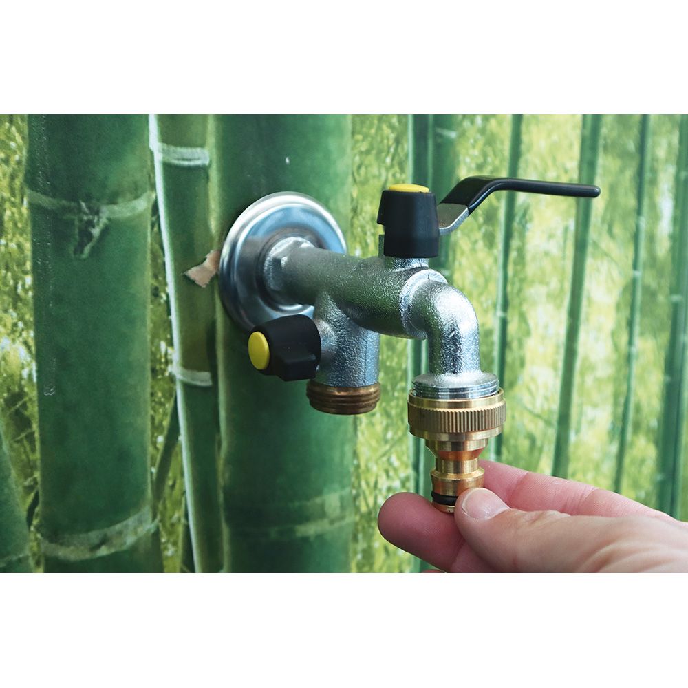 CONECTOR ROSCADO HEMBRA DE LATÓN ¾ pulg, BLISTER - Imagen 3