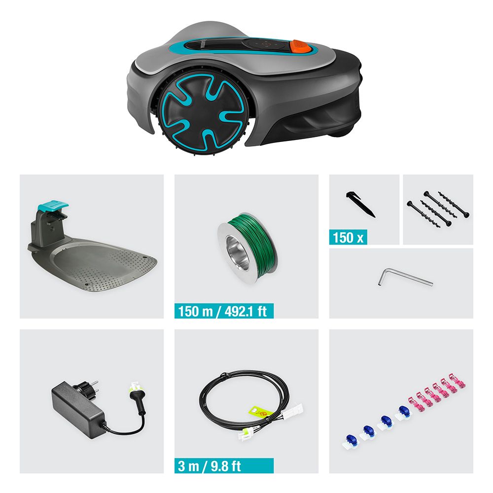ROBOT CORTACÉSPED SILENO PARA SEGAR JARDINES - Imagen 2