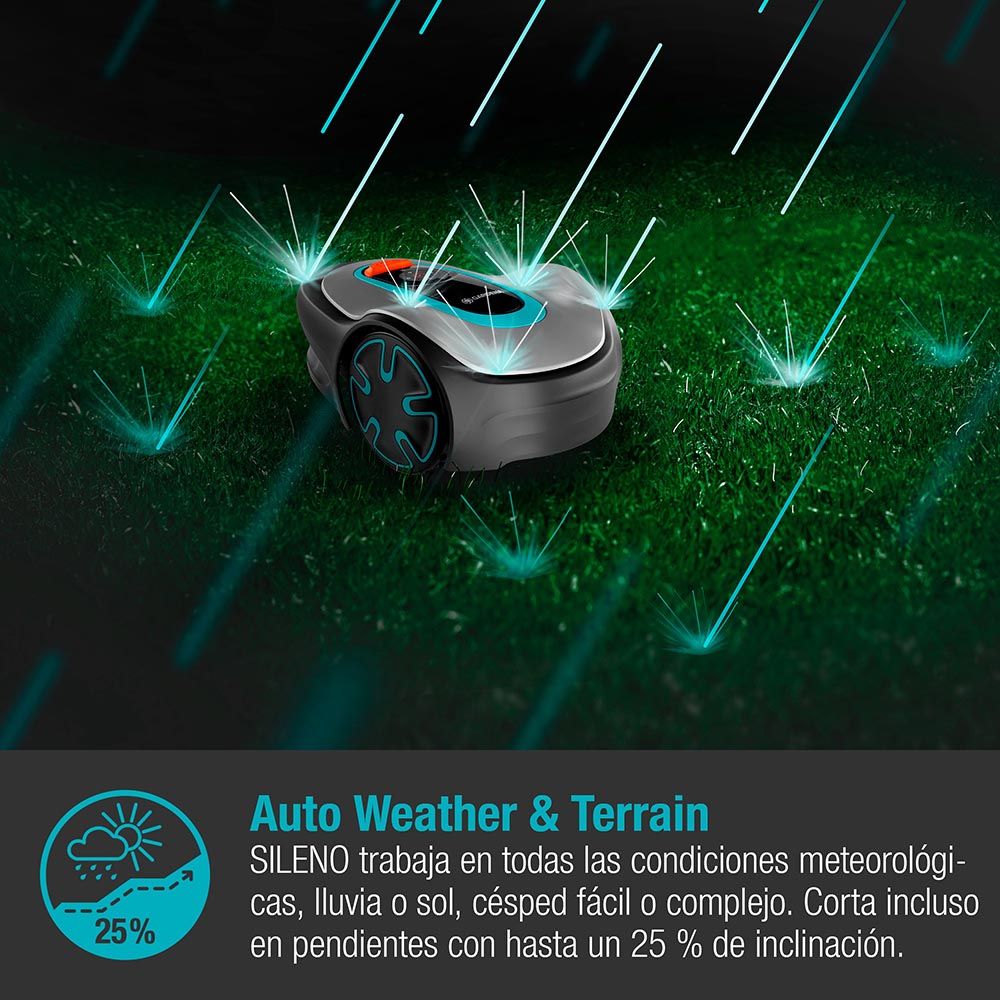 ROBOT CORTACÉSPED SILENO PARA SEGAR JARDINES - Imagen 8