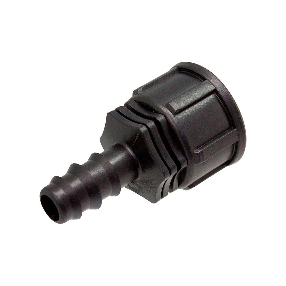 ADAPTADOR ROSCA HEMBRA ¾ pulg A TUBO DE GOTEO Ø16 mm